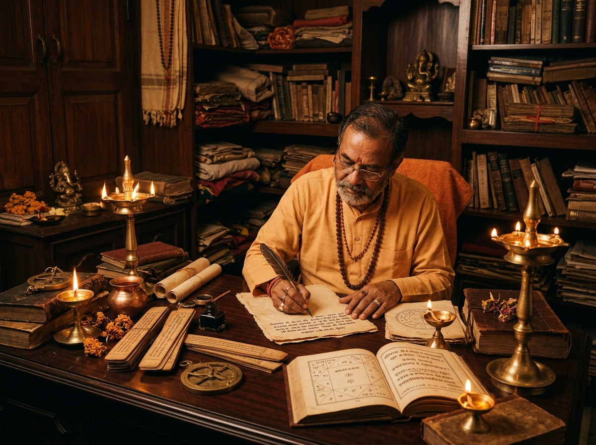 Tamal Chakraborty at study
